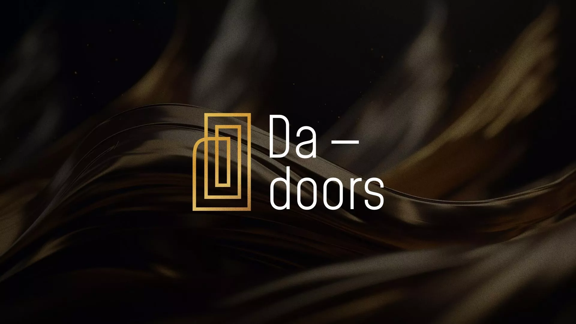 Разработка логотипа для компании «DA-DOORS» в Дно